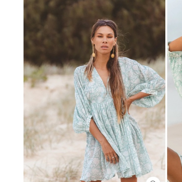 Daughters of India Kyra mini dress xs Jade - Picture 4 of 10